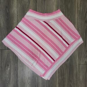 Xhilaration Pink and White Striped Skirt
